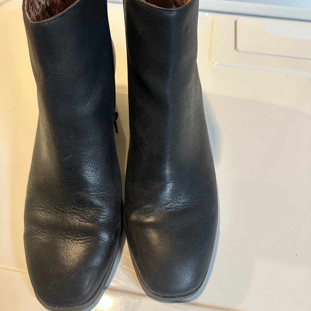 Lucky brand black booties